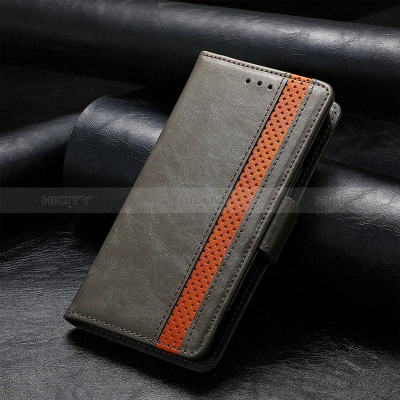 Funda de Cuero Cartera con Soporte Carcasa S10D para Sharp Aquos R8