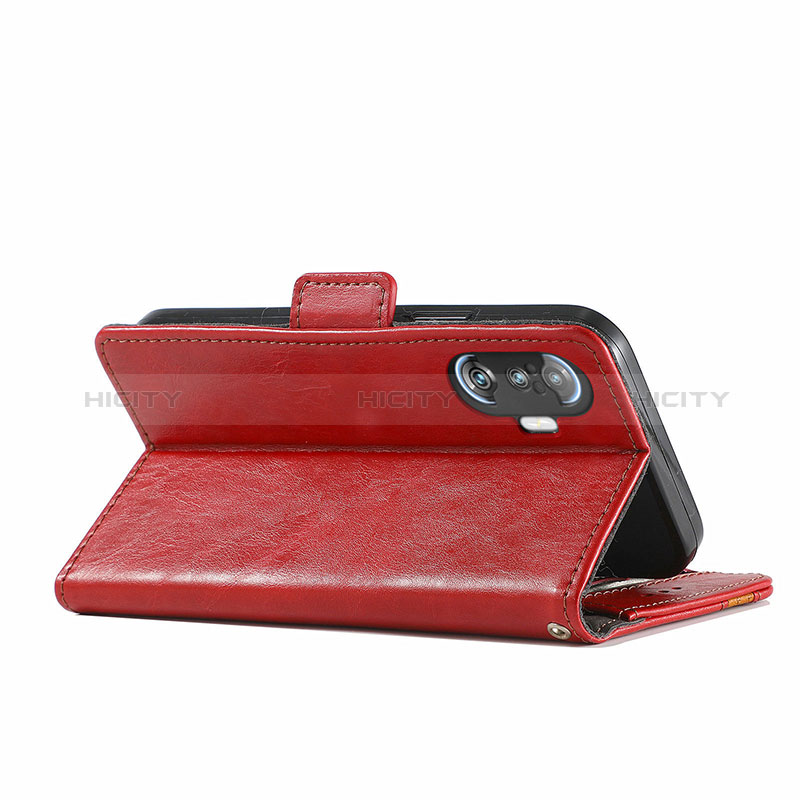 Funda de Cuero Cartera con Soporte Carcasa S10D para Xiaomi Redmi K40 Gaming 5G