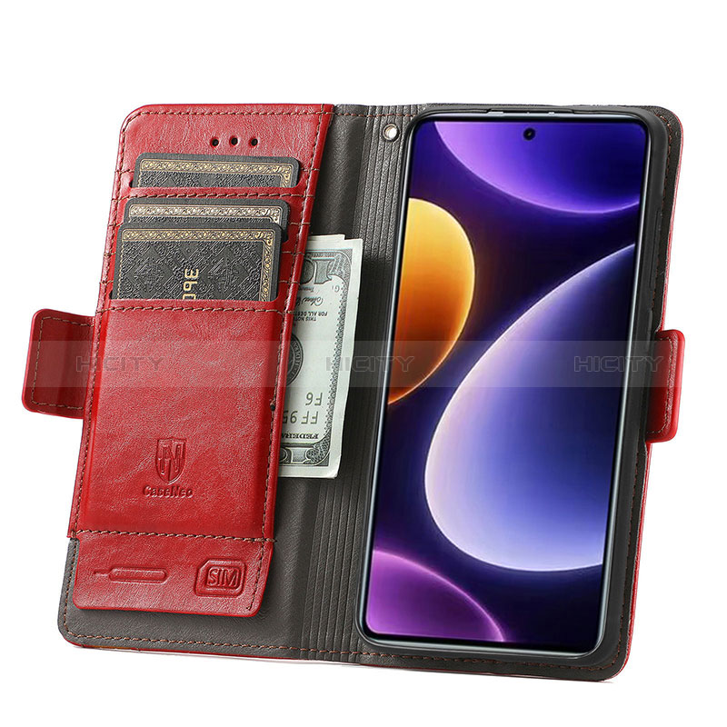 Funda de Cuero Cartera con Soporte Carcasa S10D para Xiaomi Redmi Note 12 Turbo 5G