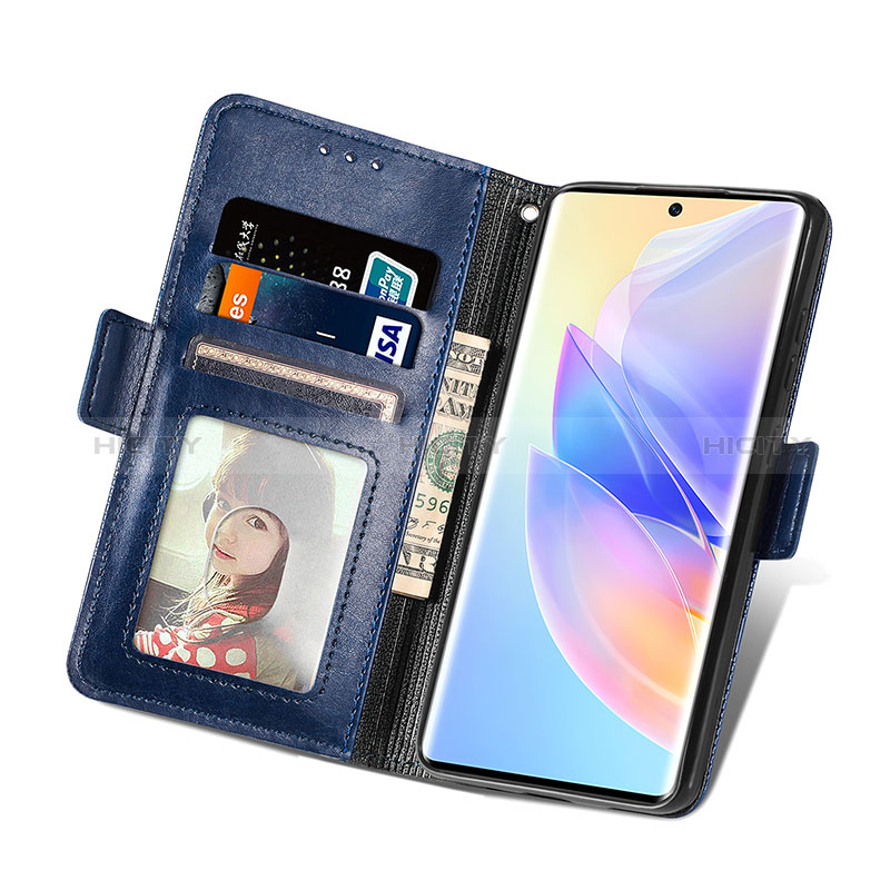 Funda de Cuero Cartera con Soporte Carcasa S11D para Huawei Honor 60 SE 5G