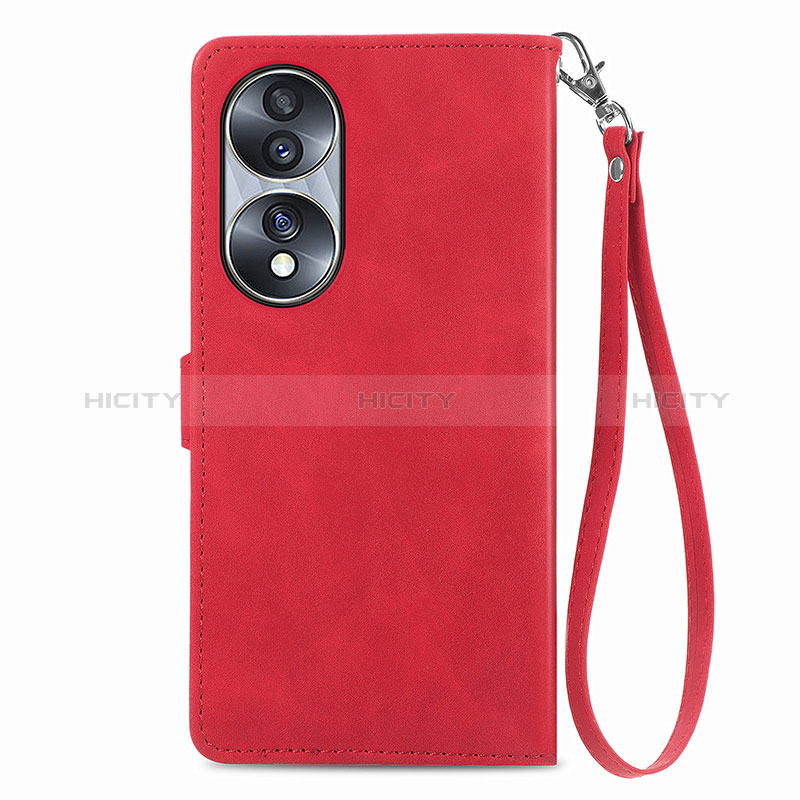 Funda de Cuero Cartera con Soporte Carcasa S11D para Huawei Honor 70 5G