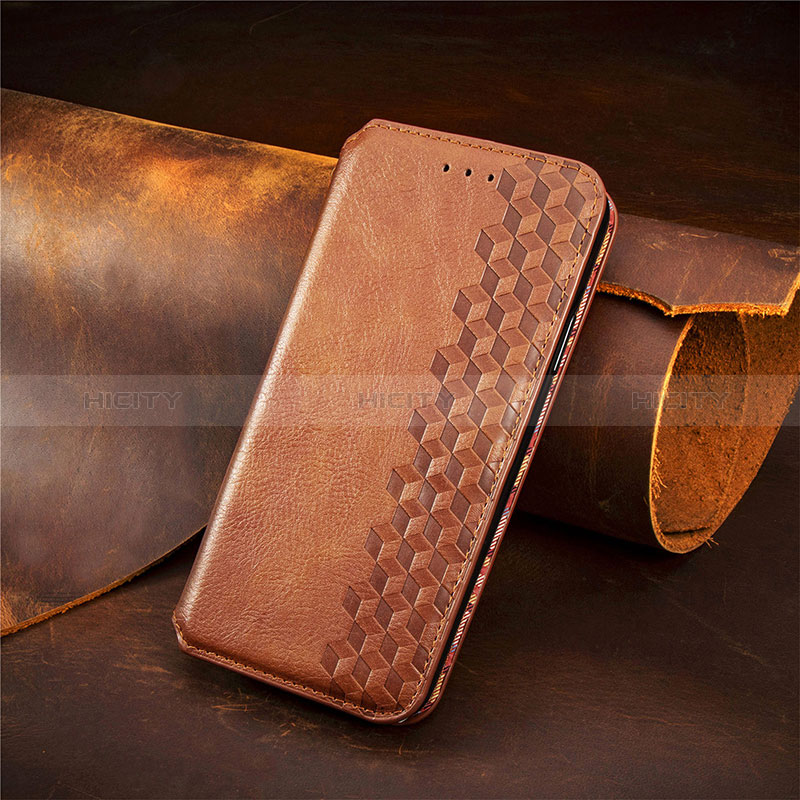 Funda de Cuero Cartera con Soporte Carcasa S11D para Huawei Honor X8a 4G