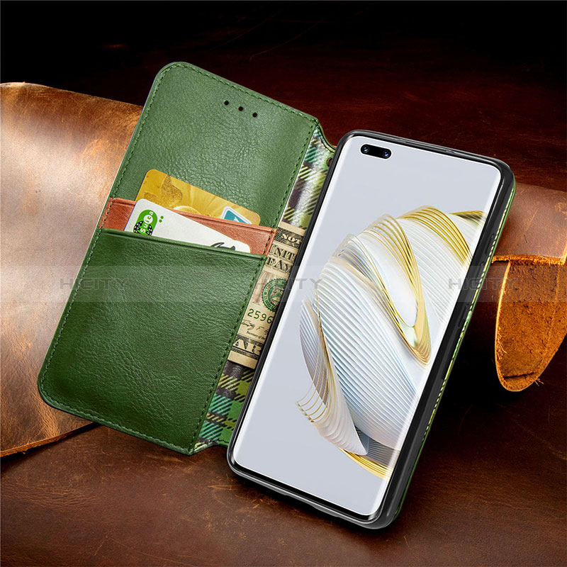 Funda de Cuero Cartera con Soporte Carcasa S11D para Huawei Nova 10 Pro