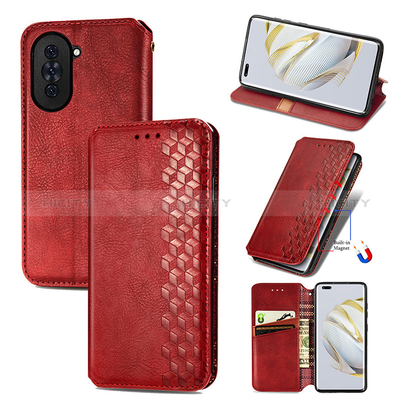 Funda de Cuero Cartera con Soporte Carcasa S11D para Huawei Nova 10 Pro