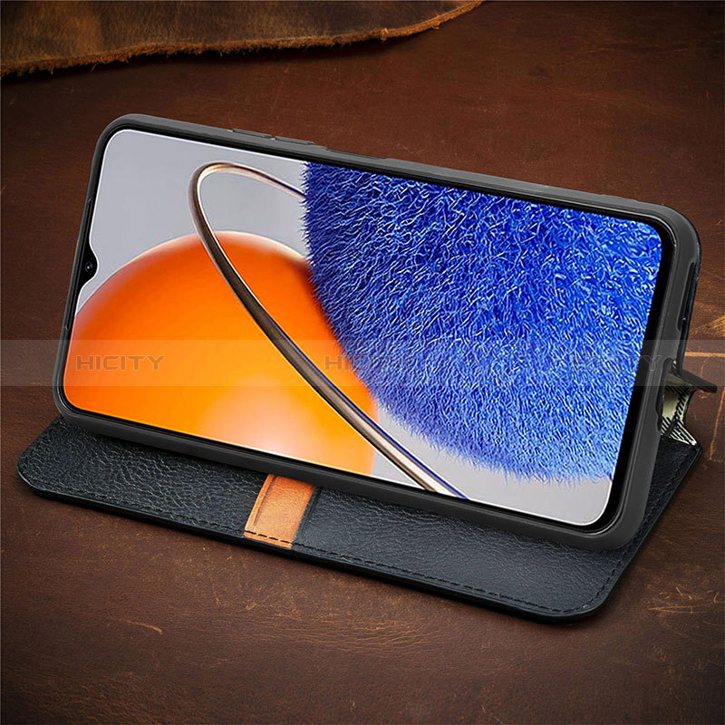 Funda de Cuero Cartera con Soporte Carcasa S11D para Huawei Nova Y61