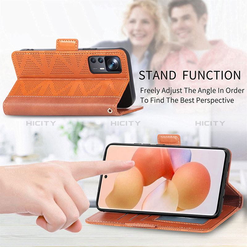 Funda de Cuero Cartera con Soporte Carcasa S11D para Xiaomi Mi 12T 5G