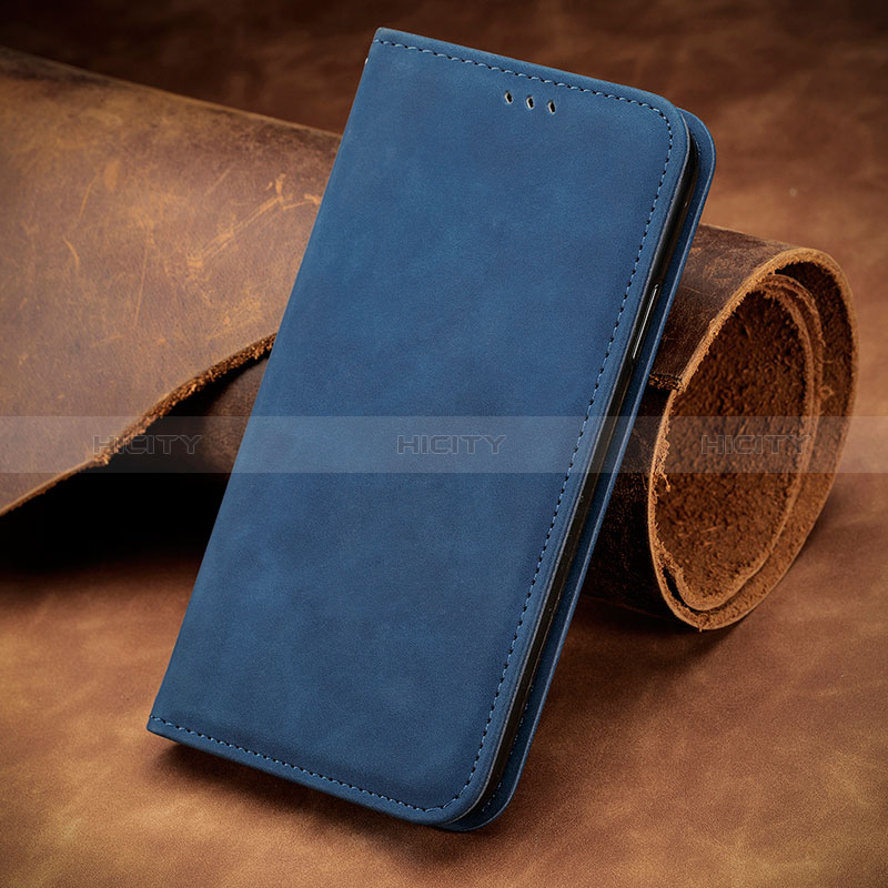 Funda de Cuero Cartera con Soporte Carcasa S12D para Huawei Honor X6S