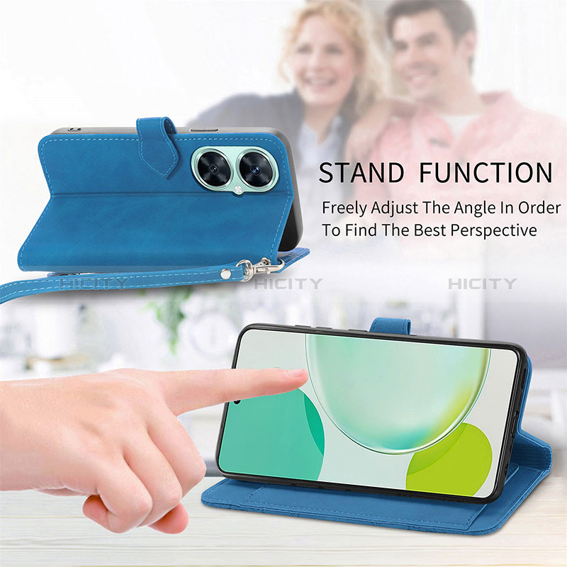 Funda de Cuero Cartera con Soporte Carcasa S14D para Huawei Nova 11i