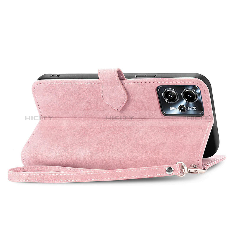 Funda de Cuero Cartera con Soporte Carcasa S14D para Motorola Moto G13