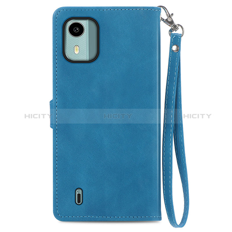 Funda de Cuero Cartera con Soporte Carcasa S14D para Nokia C12