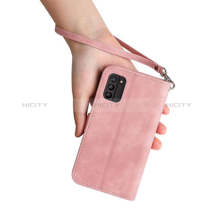 Funda de Cuero Cartera con Soporte Carcasa S14D para Nokia G100