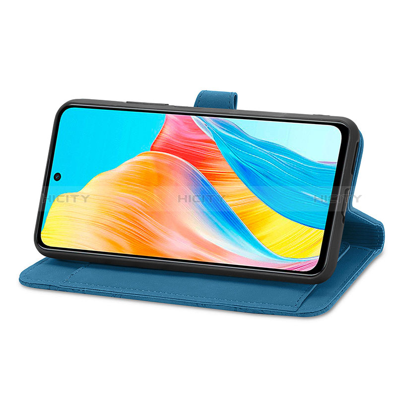 Funda de Cuero Cartera con Soporte Carcasa S14D para Oppo A98 5G