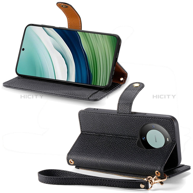 Funda de Cuero Cartera con Soporte Carcasa S15D para Huawei Mate 60