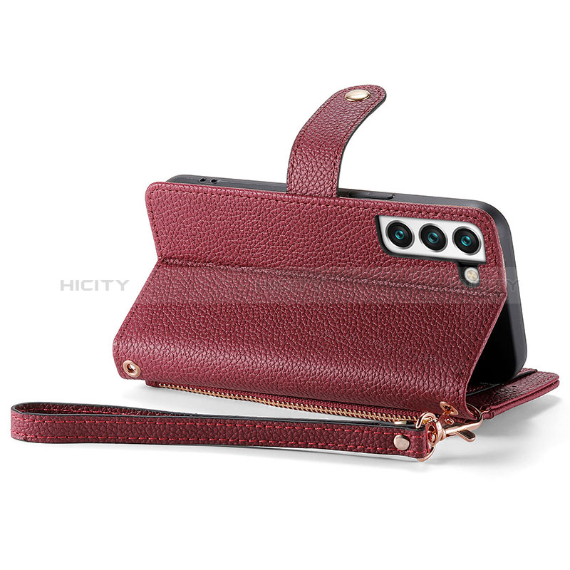 Funda de Cuero Cartera con Soporte Carcasa S15D para Samsung Galaxy S24 5G