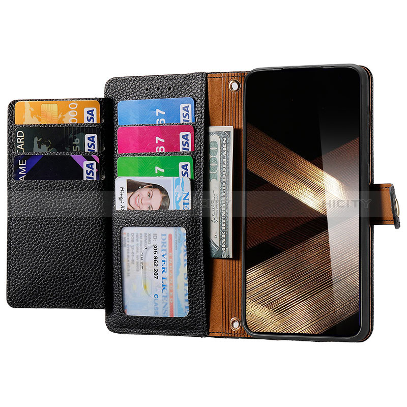 Funda de Cuero Cartera con Soporte Carcasa S15D para Xiaomi Mi 13T 5G