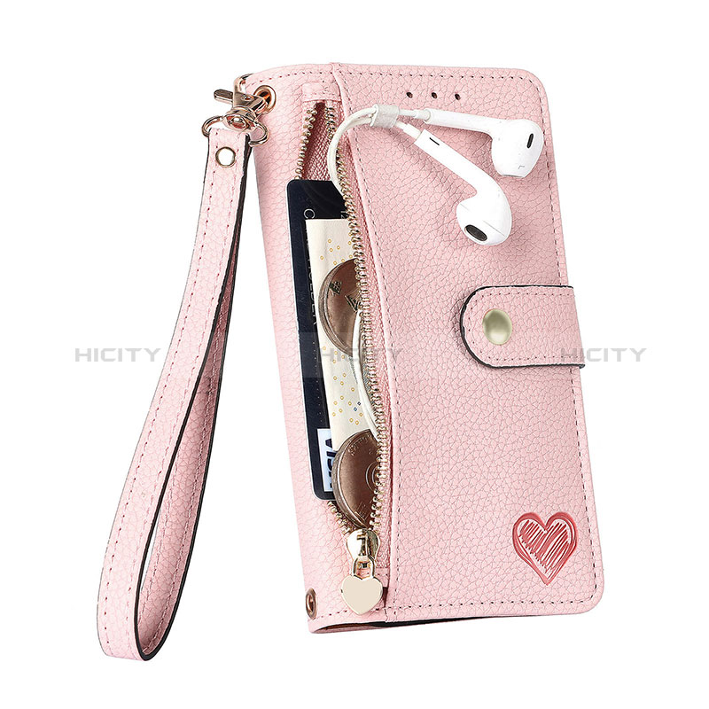 Funda de Cuero Cartera con Soporte Carcasa S16D para Samsung Galaxy S22 Ultra 5G