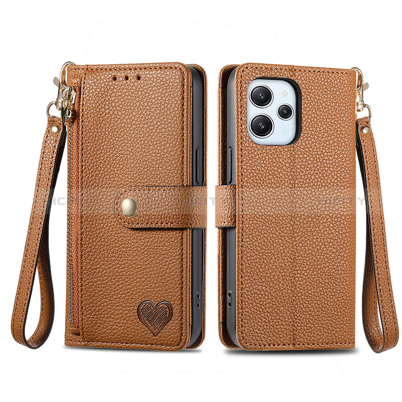 Funda de Cuero Cartera con Soporte Carcasa S16D para Xiaomi Redmi 12 4G