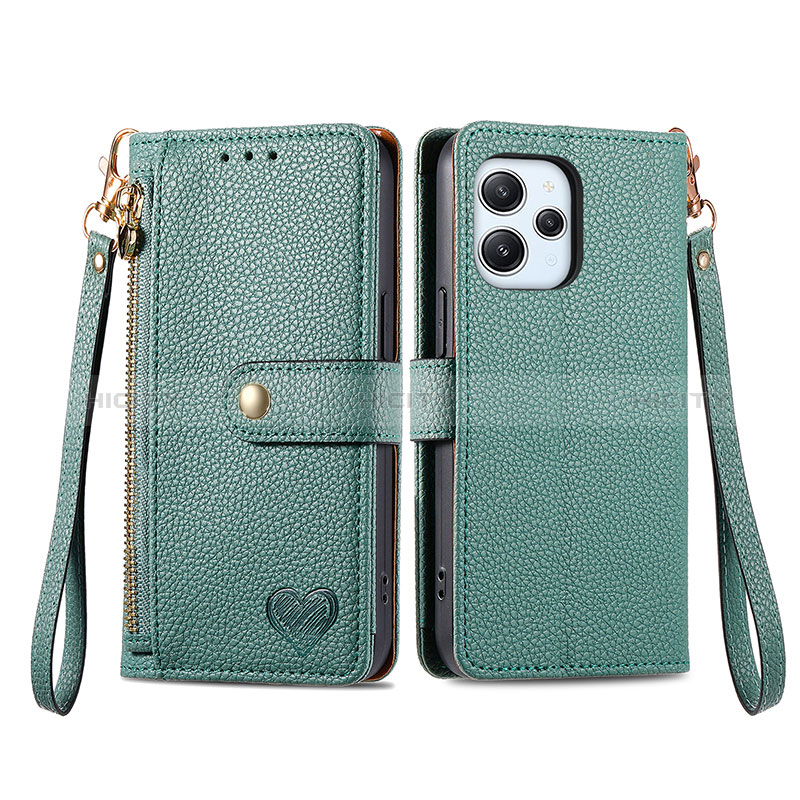 Funda de Cuero Cartera con Soporte Carcasa S16D para Xiaomi Redmi 12 4G