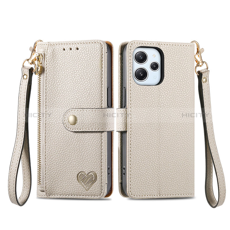 Funda de Cuero Cartera con Soporte Carcasa S16D para Xiaomi Redmi 12 4G