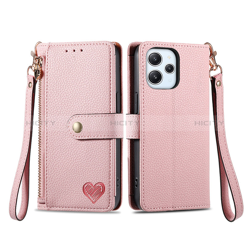 Funda de Cuero Cartera con Soporte Carcasa S16D para Xiaomi Redmi 12 4G