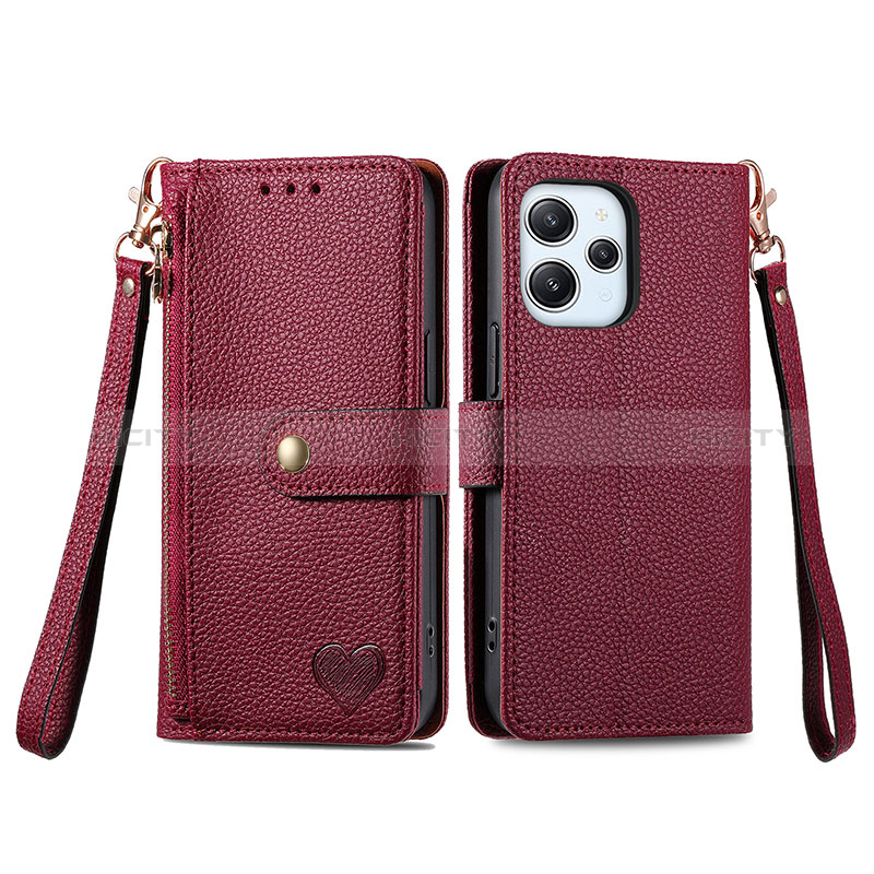 Funda de Cuero Cartera con Soporte Carcasa S16D para Xiaomi Redmi 12 4G