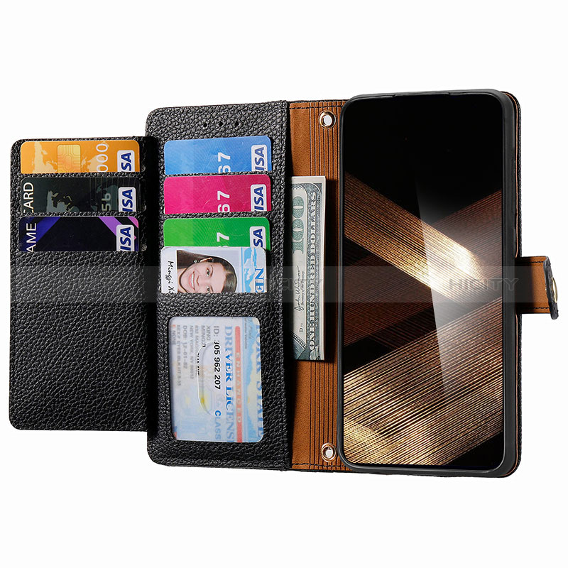 Funda de Cuero Cartera con Soporte Carcasa S16D para Xiaomi Redmi K60 Ultra 5G