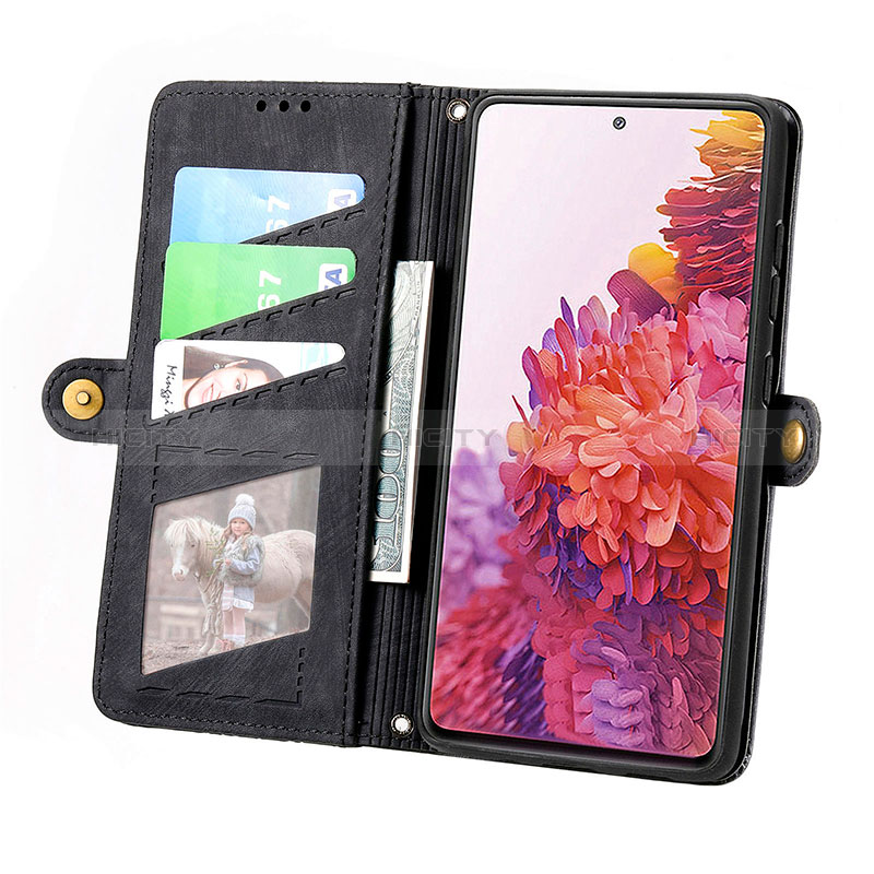 Funda de Cuero Cartera con Soporte Carcasa S17D para Samsung Galaxy S20 FE 4G