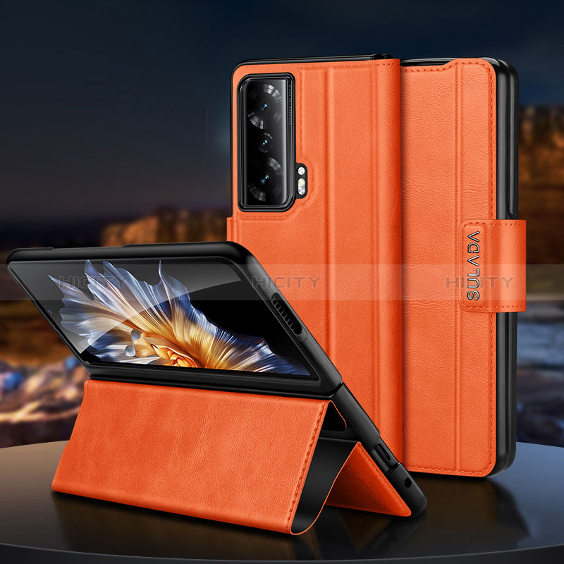 Funda de Cuero Cartera con Soporte Carcasa SD1 para Huawei Honor Magic Vs Ultimate 5G