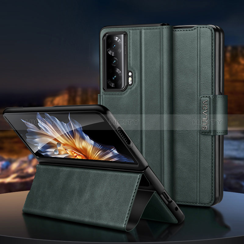 Funda de Cuero Cartera con Soporte Carcasa SD1 para Huawei Honor Magic Vs Ultimate 5G