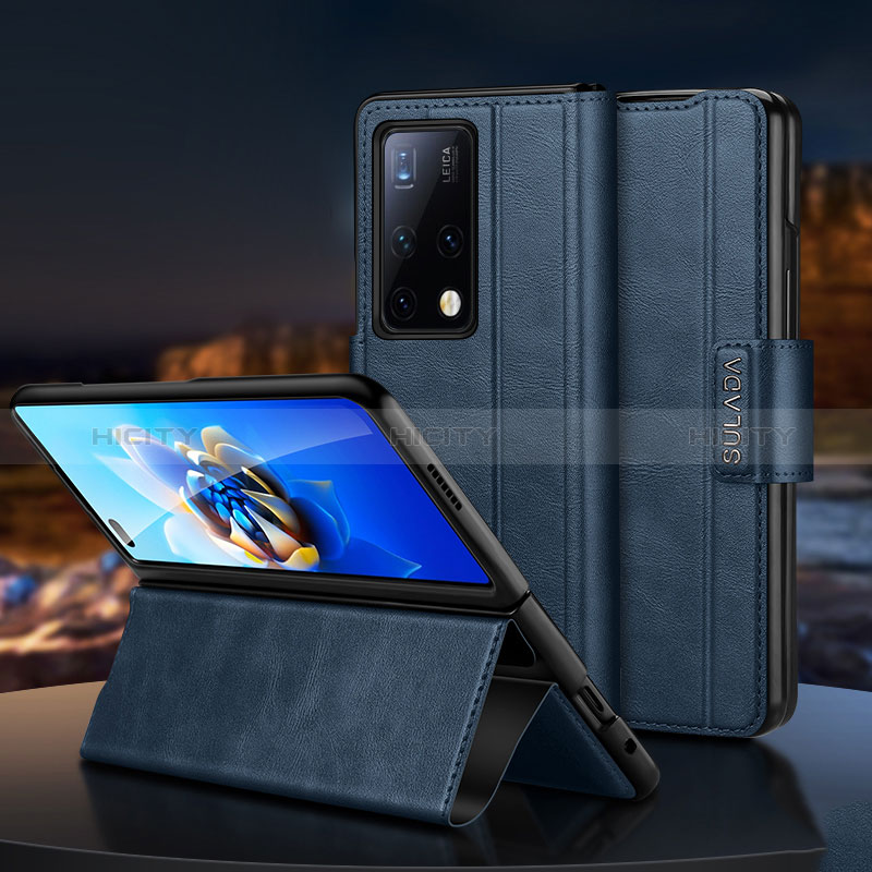 Funda de Cuero Cartera con Soporte Carcasa SD1 para Huawei Mate X2