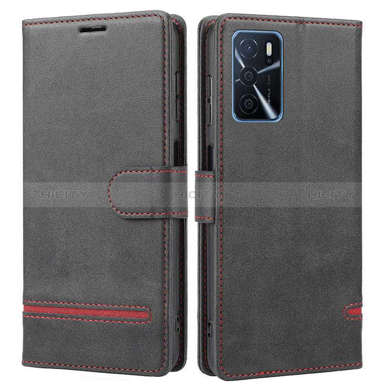 Funda de Cuero Cartera con Soporte Carcasa SY1 para Oppo A16