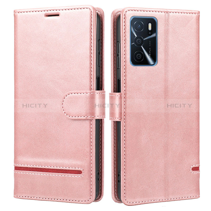 Funda de Cuero Cartera con Soporte Carcasa SY1 para Oppo A16