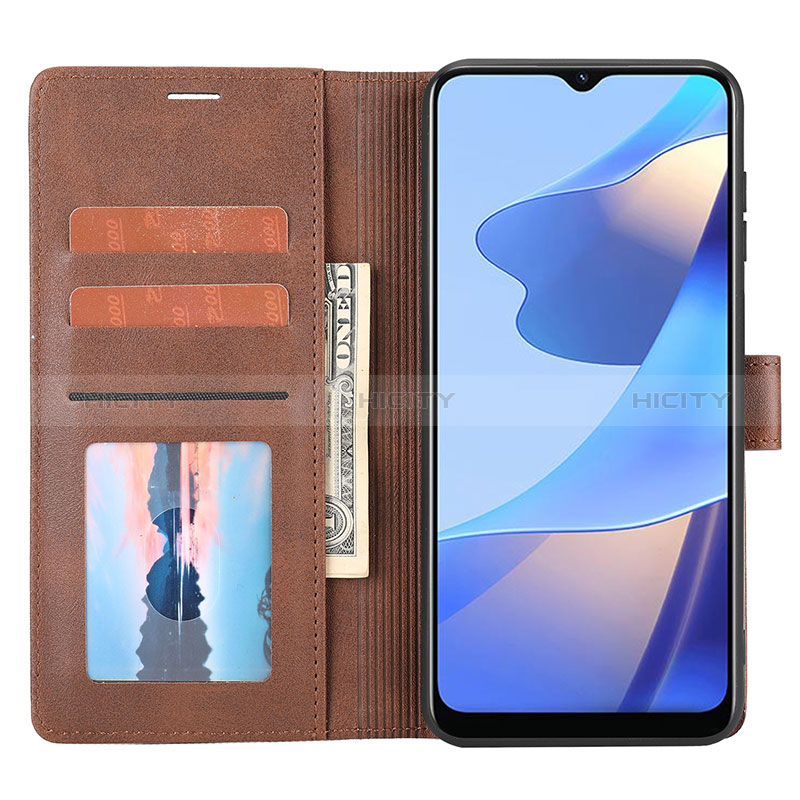 Funda de Cuero Cartera con Soporte Carcasa SY1 para Oppo A16