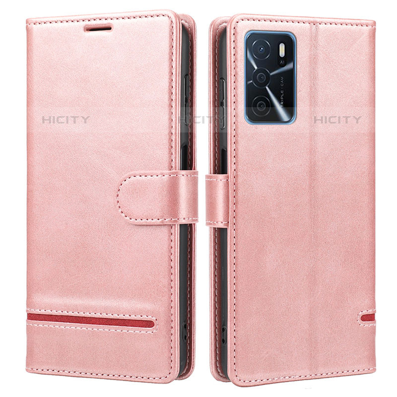 Funda de Cuero Cartera con Soporte Carcasa SY1 para Oppo A16s