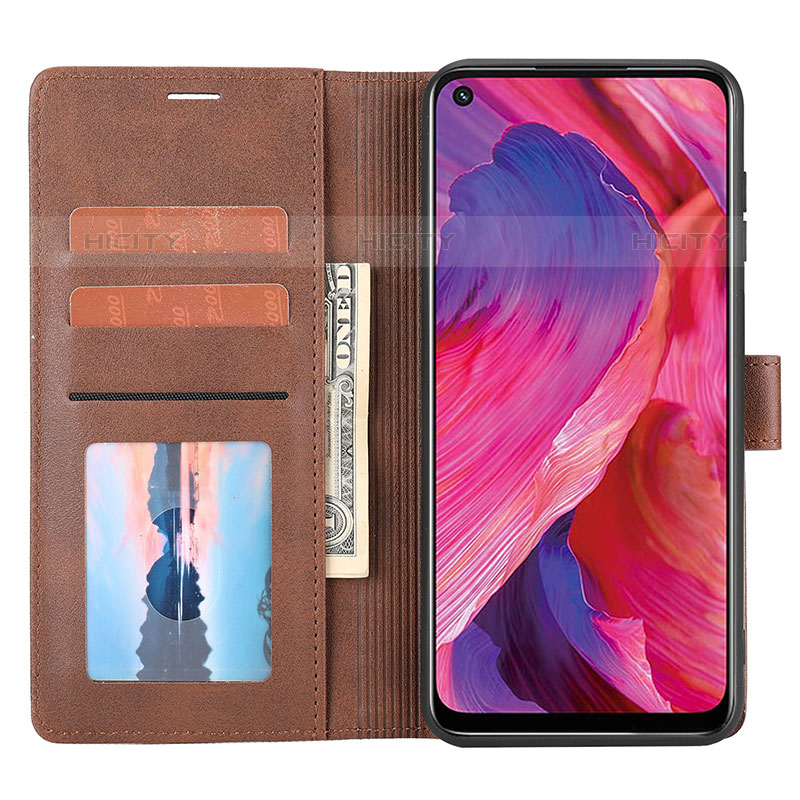 Funda de Cuero Cartera con Soporte Carcasa SY1 para Oppo A93 5G