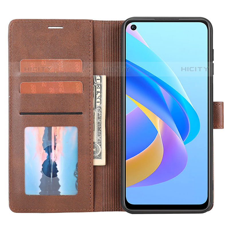 Funda de Cuero Cartera con Soporte Carcasa SY1 para Oppo Reno6 Lite