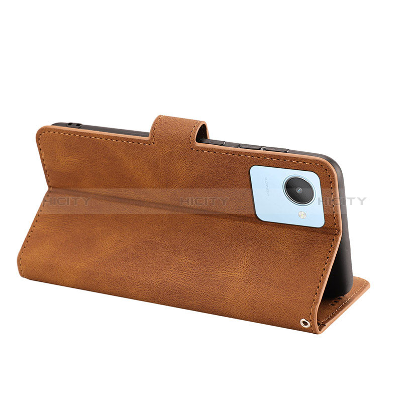 Funda de Cuero Cartera con Soporte Carcasa SY1 para Realme C30s