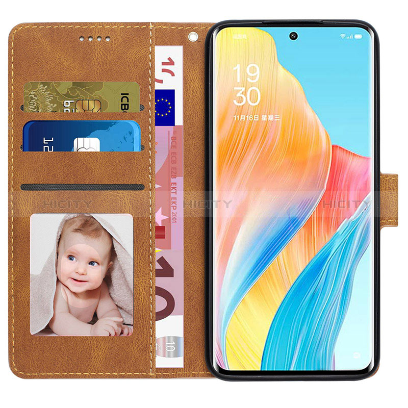 Funda de Cuero Cartera con Soporte Carcasa SY1 para Realme C55