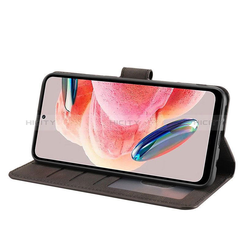 Funda de Cuero Cartera con Soporte Carcasa SY1 para Xiaomi Redmi Note 12 4G