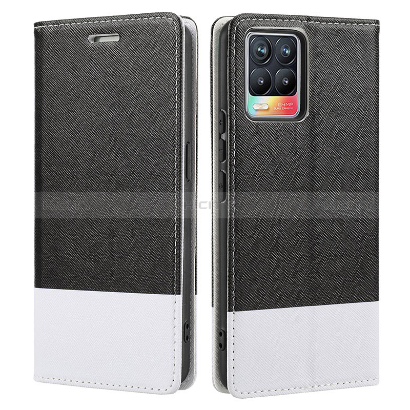 Funda de Cuero Cartera con Soporte Carcasa SY2 para Realme 8 Pro