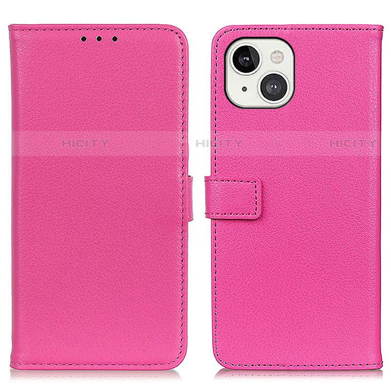 Funda de Cuero Cartera con Soporte Carcasa T01 para Apple iPhone 13