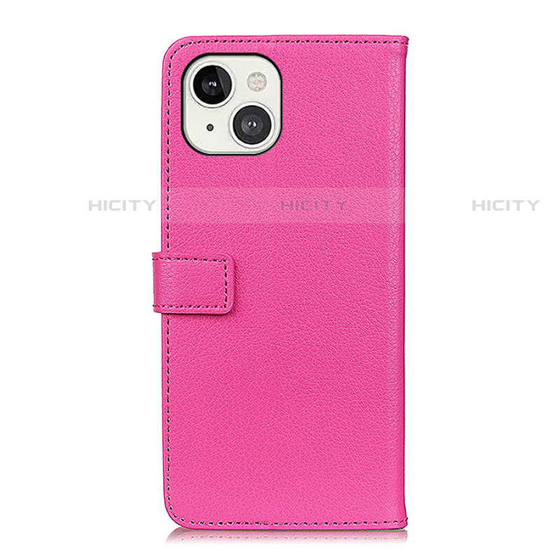 Funda de Cuero Cartera con Soporte Carcasa T01 para Apple iPhone 14