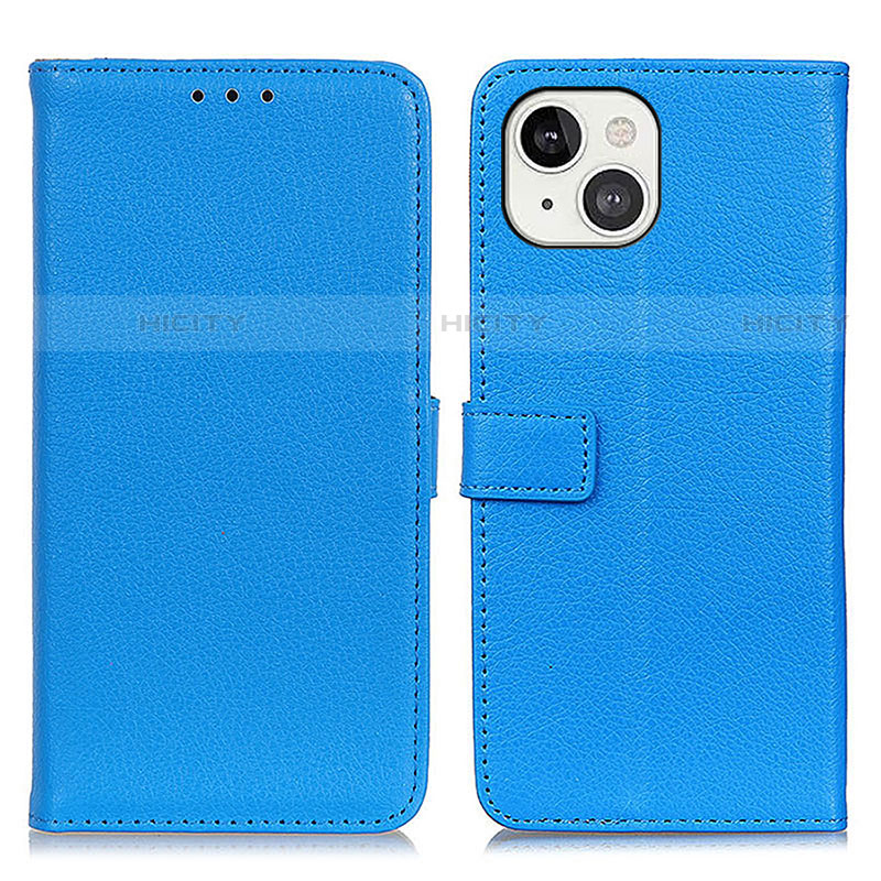 Funda de Cuero Cartera con Soporte Carcasa T01 para Apple iPhone 14