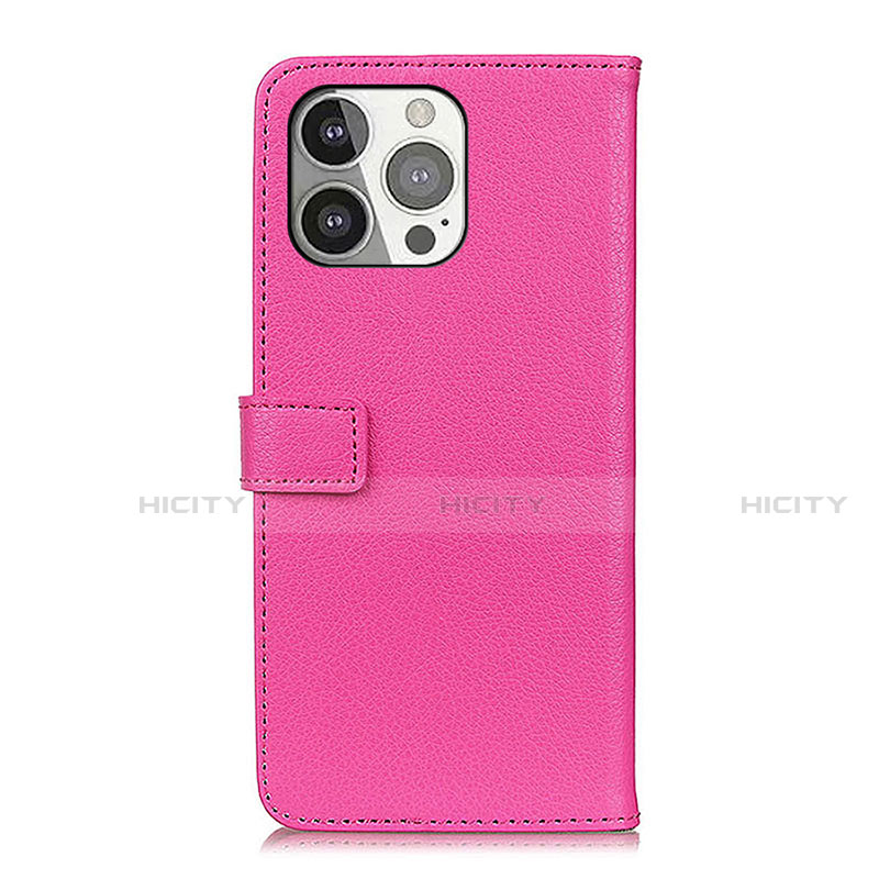 Funda de Cuero Cartera con Soporte Carcasa T01 para Apple iPhone 14 Pro Max