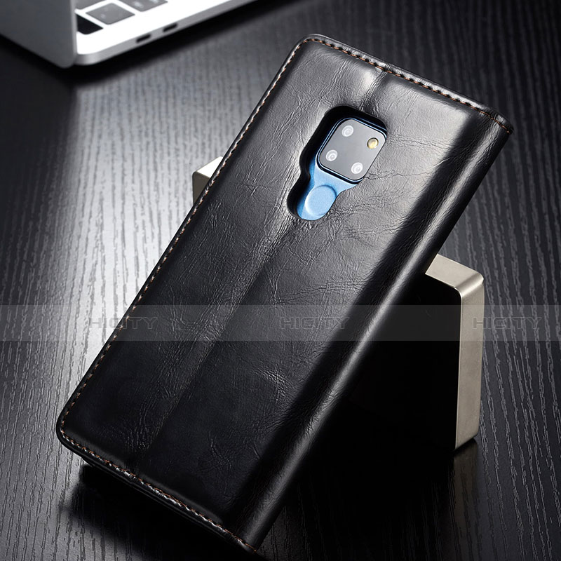 Funda de Cuero Cartera con Soporte Carcasa T01 para Huawei Mate 20