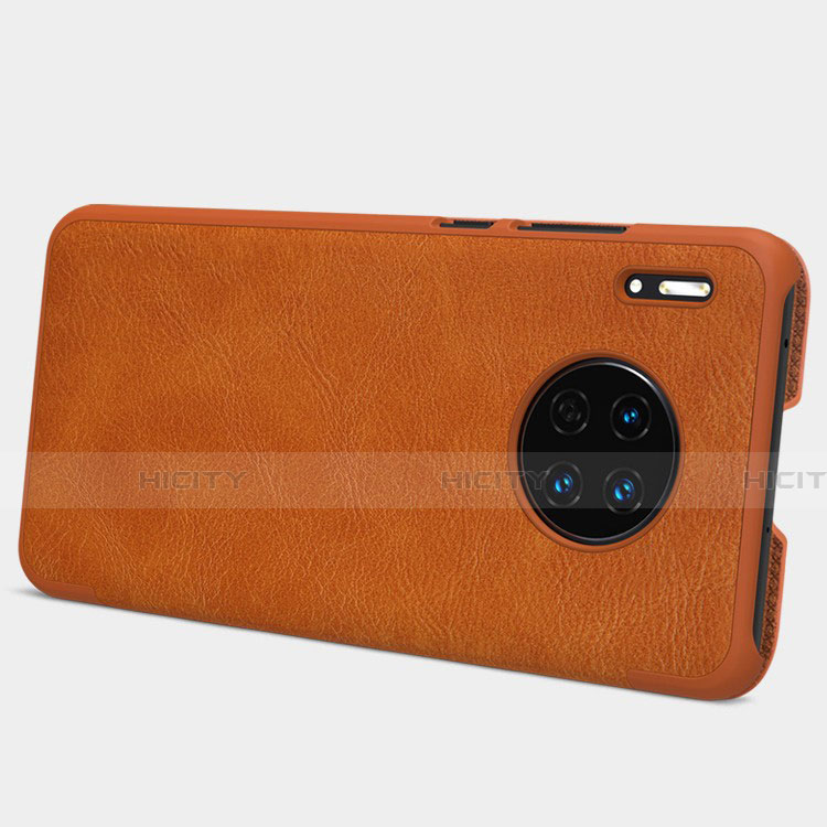 Funda de Cuero Cartera con Soporte Carcasa T01 para Huawei Mate 30