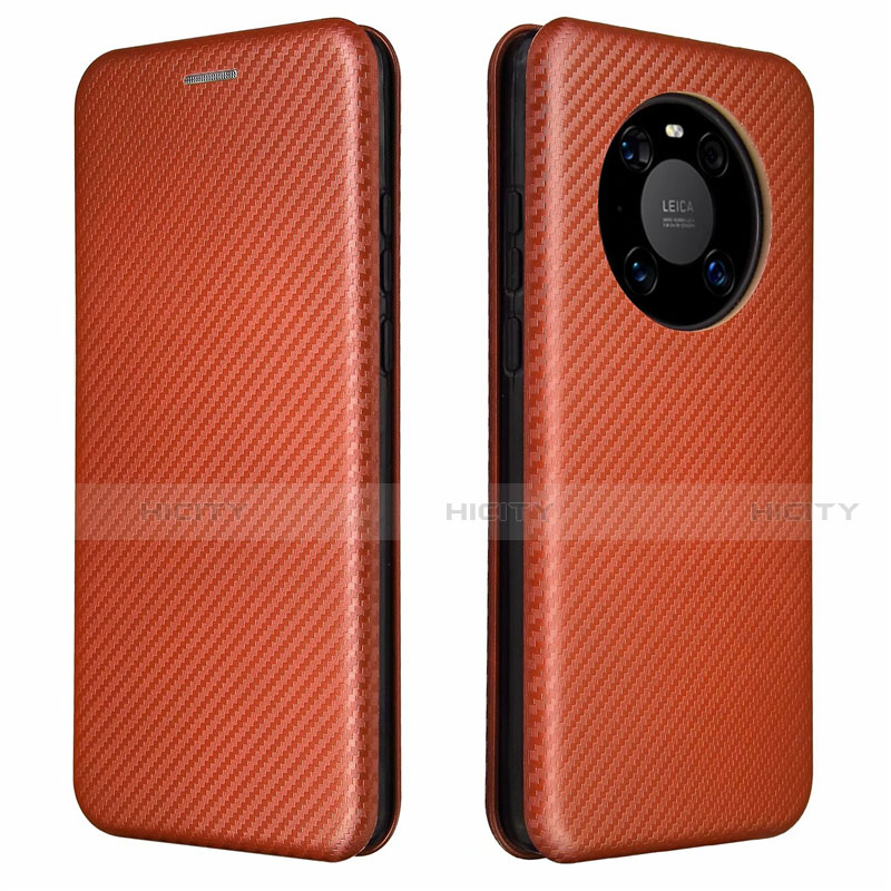 Funda de Cuero Cartera con Soporte Carcasa T01 para Huawei Mate 40