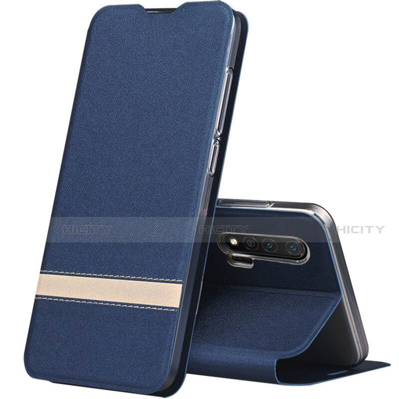 Funda de Cuero Cartera con Soporte Carcasa T01 para Huawei Nova 6