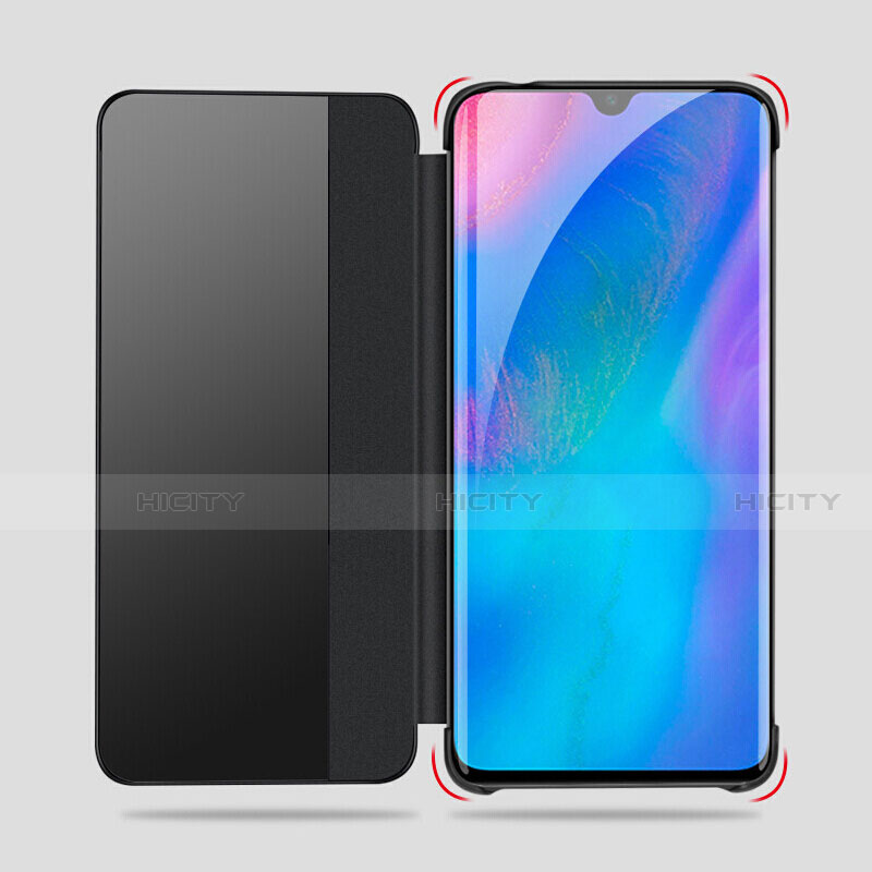 Funda de Cuero Cartera con Soporte Carcasa T01 para Huawei P30