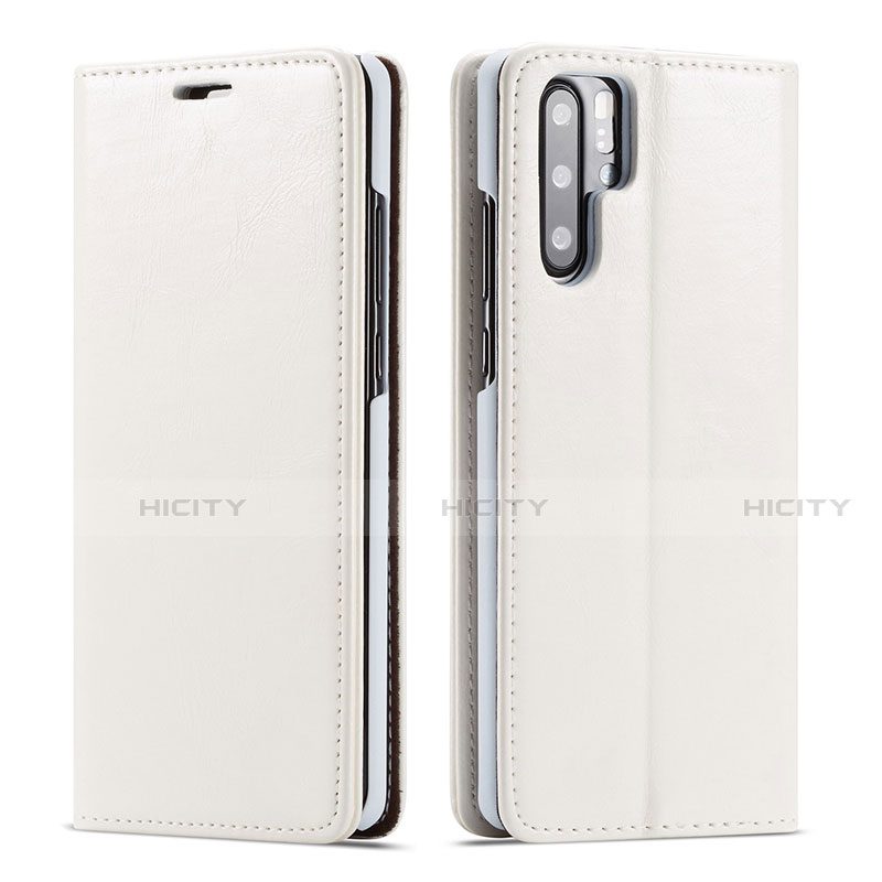 Funda de Cuero Cartera con Soporte Carcasa T01 para Huawei P30 Pro